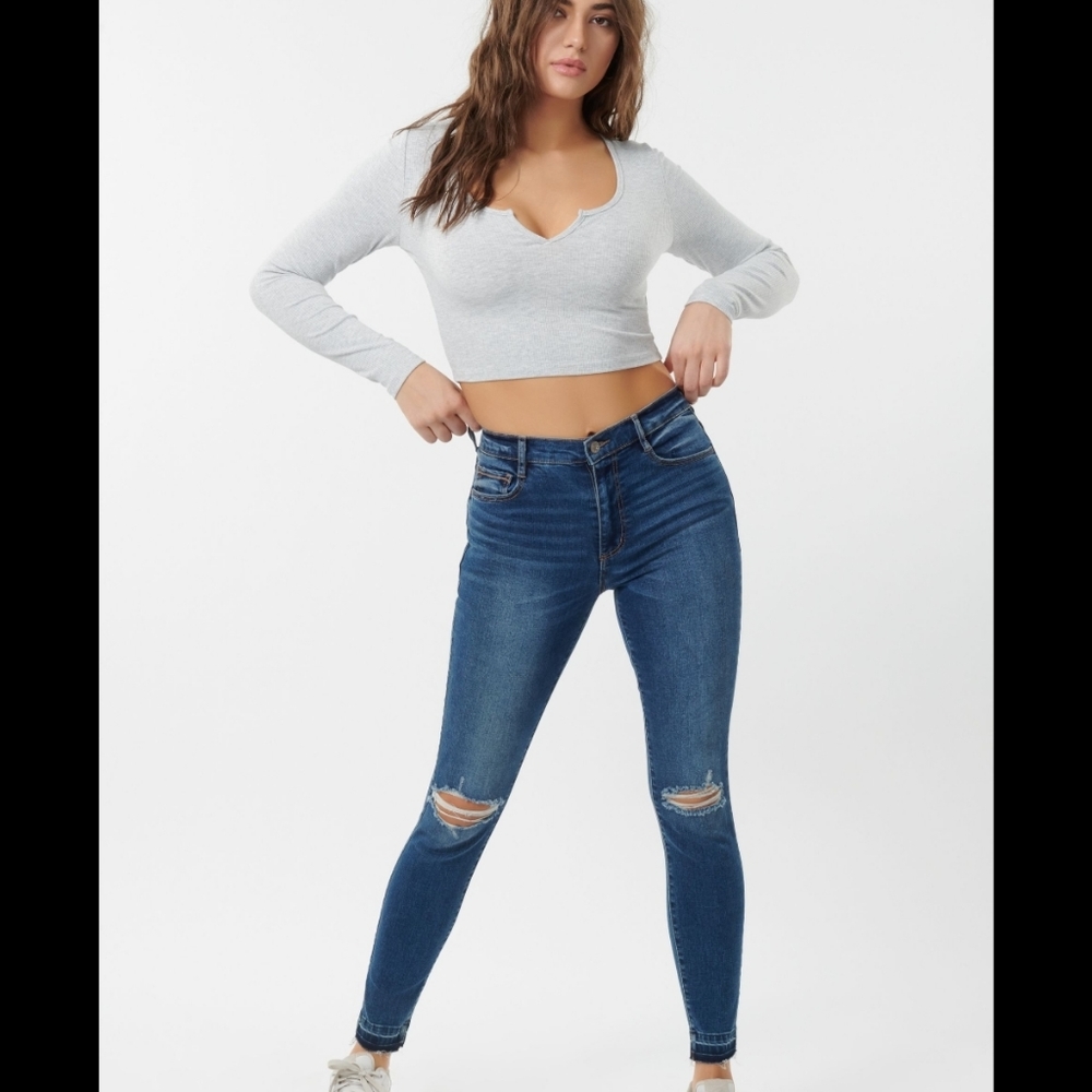 Garage: High-Rise Jean Jeggings (sz 0) - Picture 1 of 10